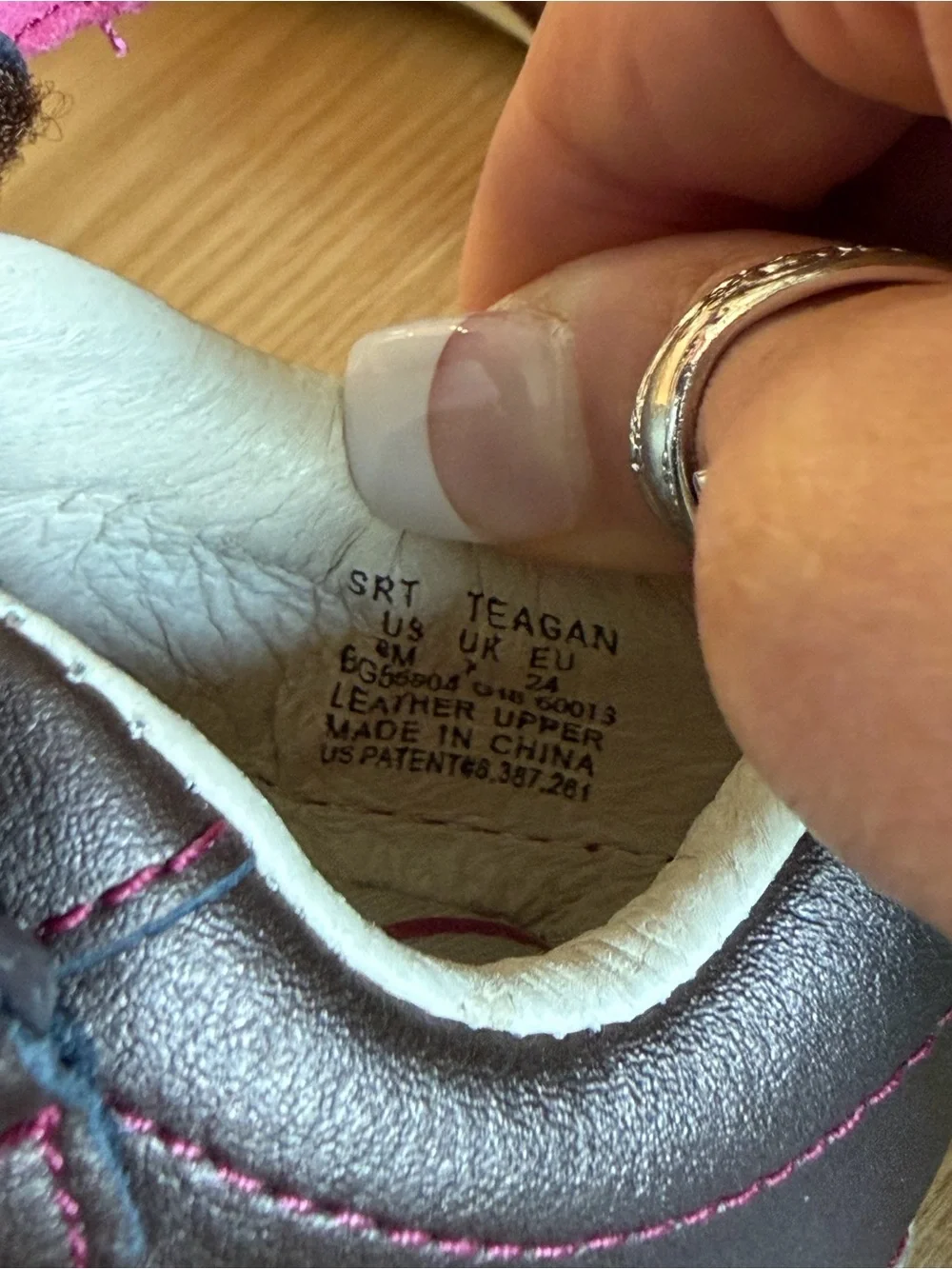 Stride Rite Teagan T Strap Mary Jane’s 8M Toddler NEW